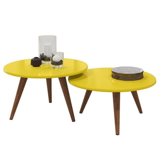 CONJUNTO DE MESA CENTRO SARA