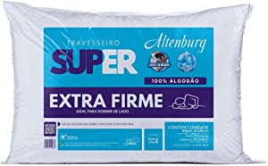 Travesseiro Altenburg Super Extra Firme 100% Algodo - Branco