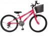 Bicicleta cairu 24 feminina mtb reb 18m bella girl