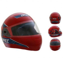 Capacete Infantil Gow Robot Vermelho 54