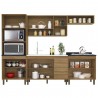 Cozinha Karen 05 Modulos 7650 Nature Off White Peternella