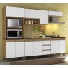 Cozinha Karen 05 Modulos 7650 Nature Off White Peternella