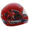 Capacete Infantil Gow Robot Vermelho 54