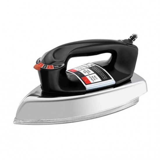 Ferro a Seco Black & Decker Automtico 110V Preto